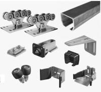 Комплект фурнитуры Autech для откатных ворот до 450кг (7м) - неоцинкованная балка фотография