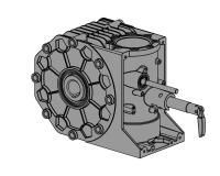 ALUTECH TR400.01-10024E-E: Редуктор привода TR-10024-400E фотография